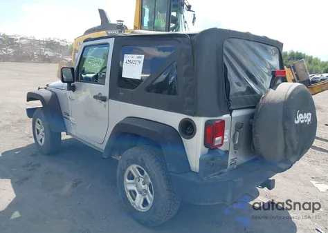 2010 Jeep Wrangler Sport из США, поврежденный, VIN 1J4AA2D12AL104743